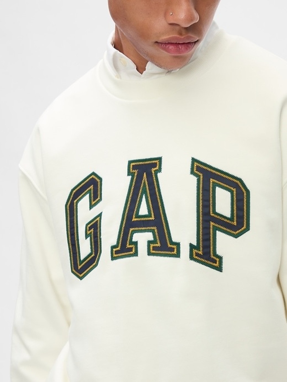 GAP Men’s XXL Logo Crewneck Sweatshirt